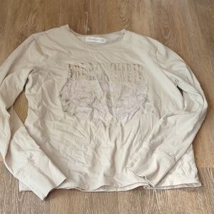 Abercrombie Kids 13/14 Girls Long Sleeve Shirt